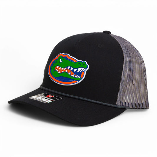Florida Gators 2025 Final Four 3D Snapback Trucker Rope Hat- Black/ Charcoal