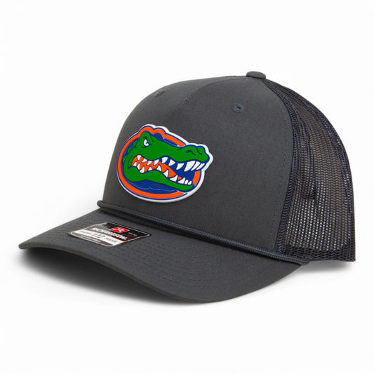 Florida Gators 2025 Final Four 3D Snapback Trucker Rope Hat- Charcoal