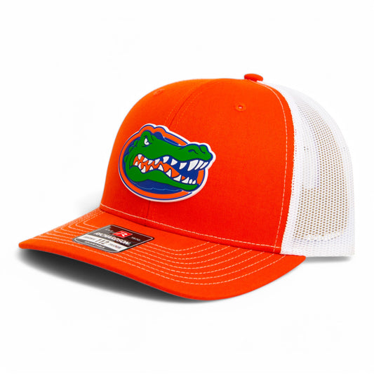 Florida Gators 2025 Final Four 3D Snapback Trucker Hat- Orange/ White