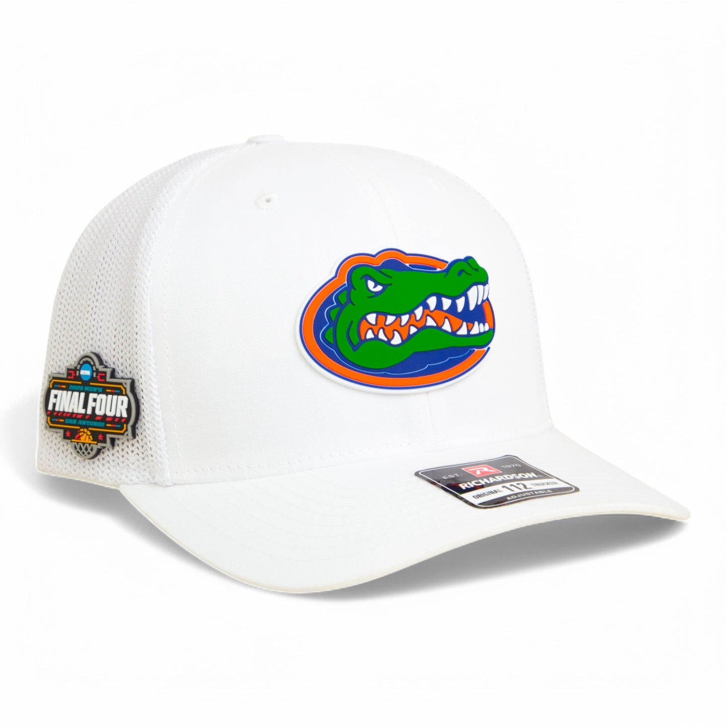 Florida Gators 2025 Final Four 3D Snapback Trucker Hat- White