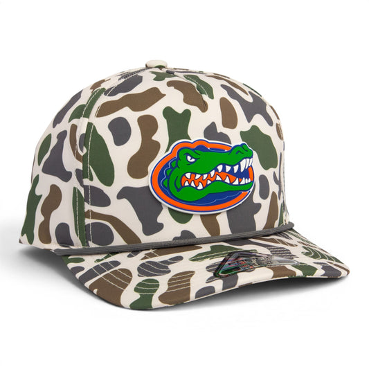 Florida Gators 3D Duck Camo Rope Hat- Timberline