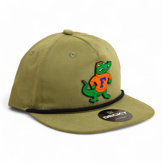 Florida Gators Retro Albert 3D Classic Rope Hat- Loden/ Black