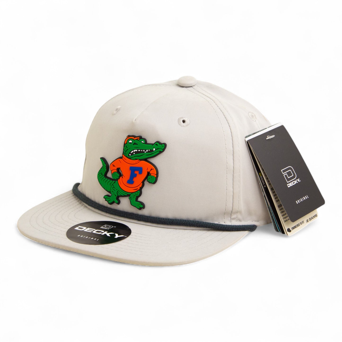 Florida Gators Retro Albert 3D Classic Rope Hat- Grey/ Charcoal