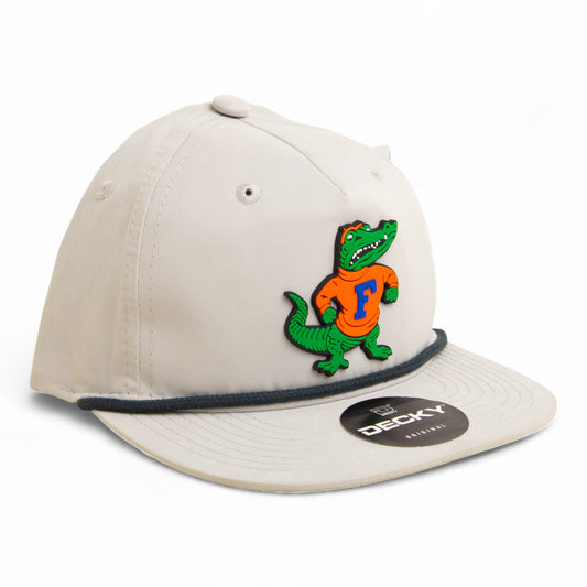 Florida Gators Retro Albert 3D Classic Rope Hat- Grey/ Charcoal