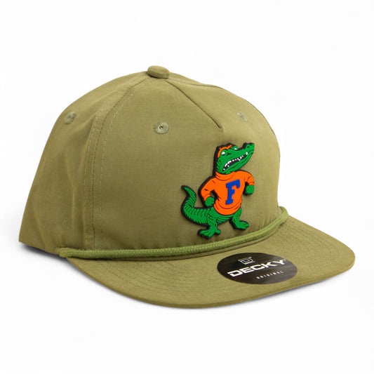 Florida Gators Retro Albert 3D Classic Rope Hat- Loden