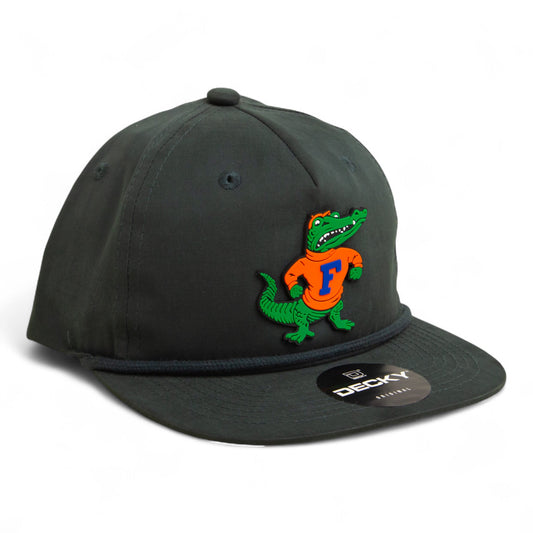 Florida Gators Retro Albert 3D Classic Rope Hat- Charcoal