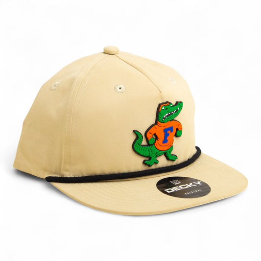 Florida Gators Retro Albert 3D Classic Rope Hat- Birch/ Black