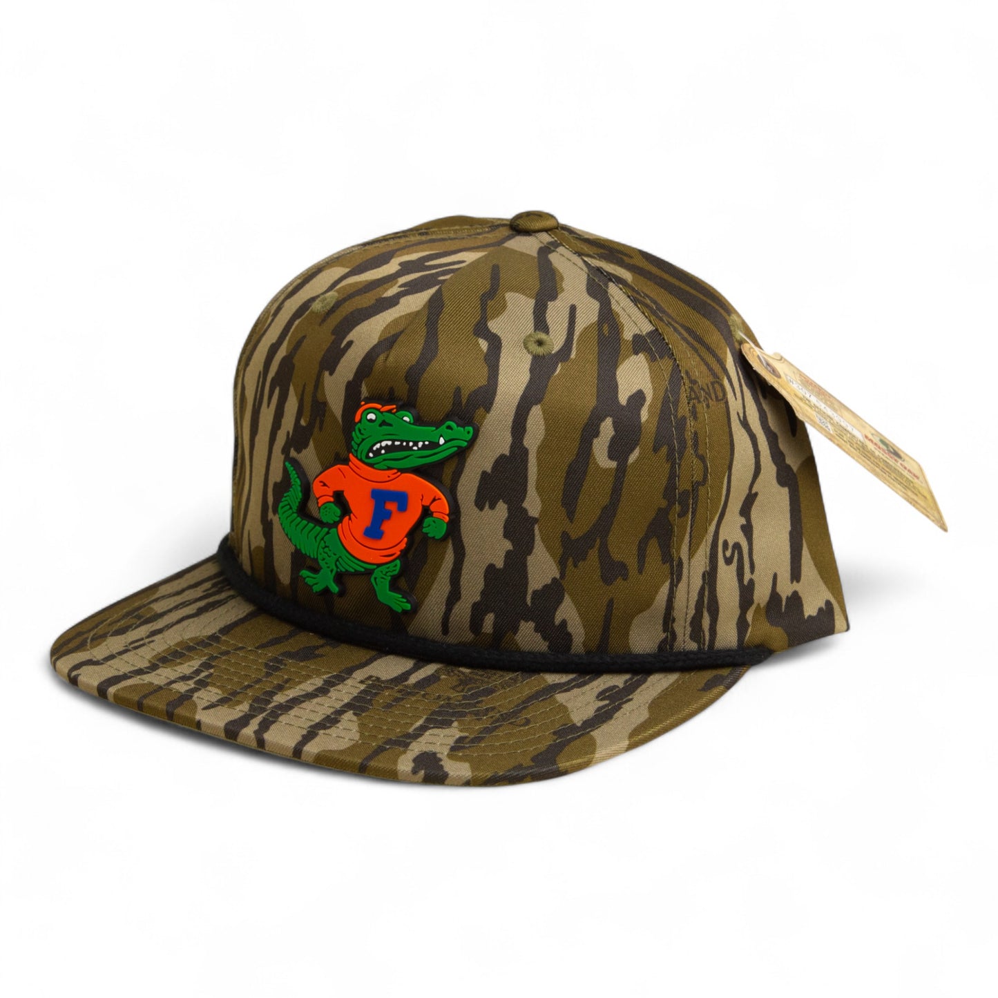 Florida Gators Retro Albert 3D Umpqua Rope Hat- Mossy Oak Bottomland/ Black