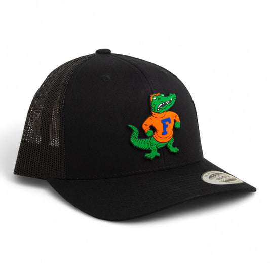 Florida Gators Retro Albert 3D YP Snapback Trucker Hat- Black