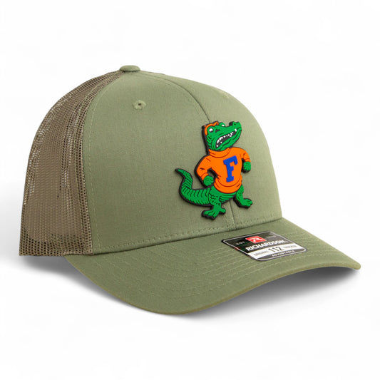 Florida Gators Retro Albert 3D Snapback Trucker Hat- Loden