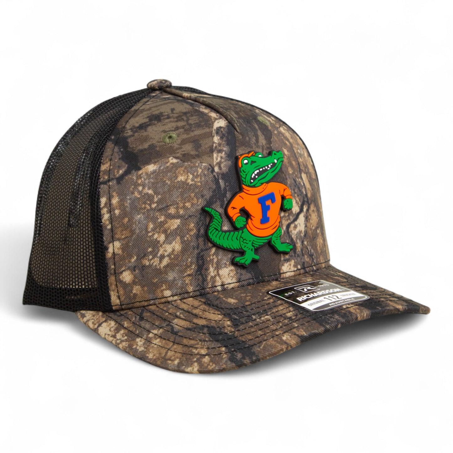 Florida Gators Retro Albert 3D Snapback Trucker Hat- Realtree Timber/ Black