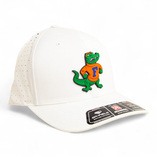 Florida Gators Retro Albert 3D Laser Perf R-Flex Cap- White