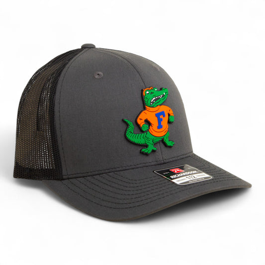 Florida Gators Retro Albert 3D Snapback Trucker Hat- Charcoal/ Black