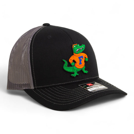Florida Gators Retro Albert 3D Snapback Trucker Hat- Black/ Charcoal