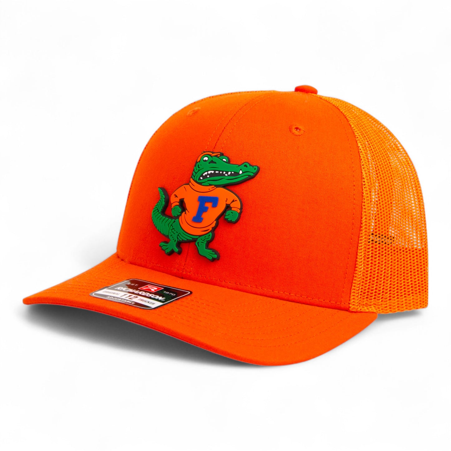 Florida Gators Retro Albert 3D Snapback Trucker Hat- Orange