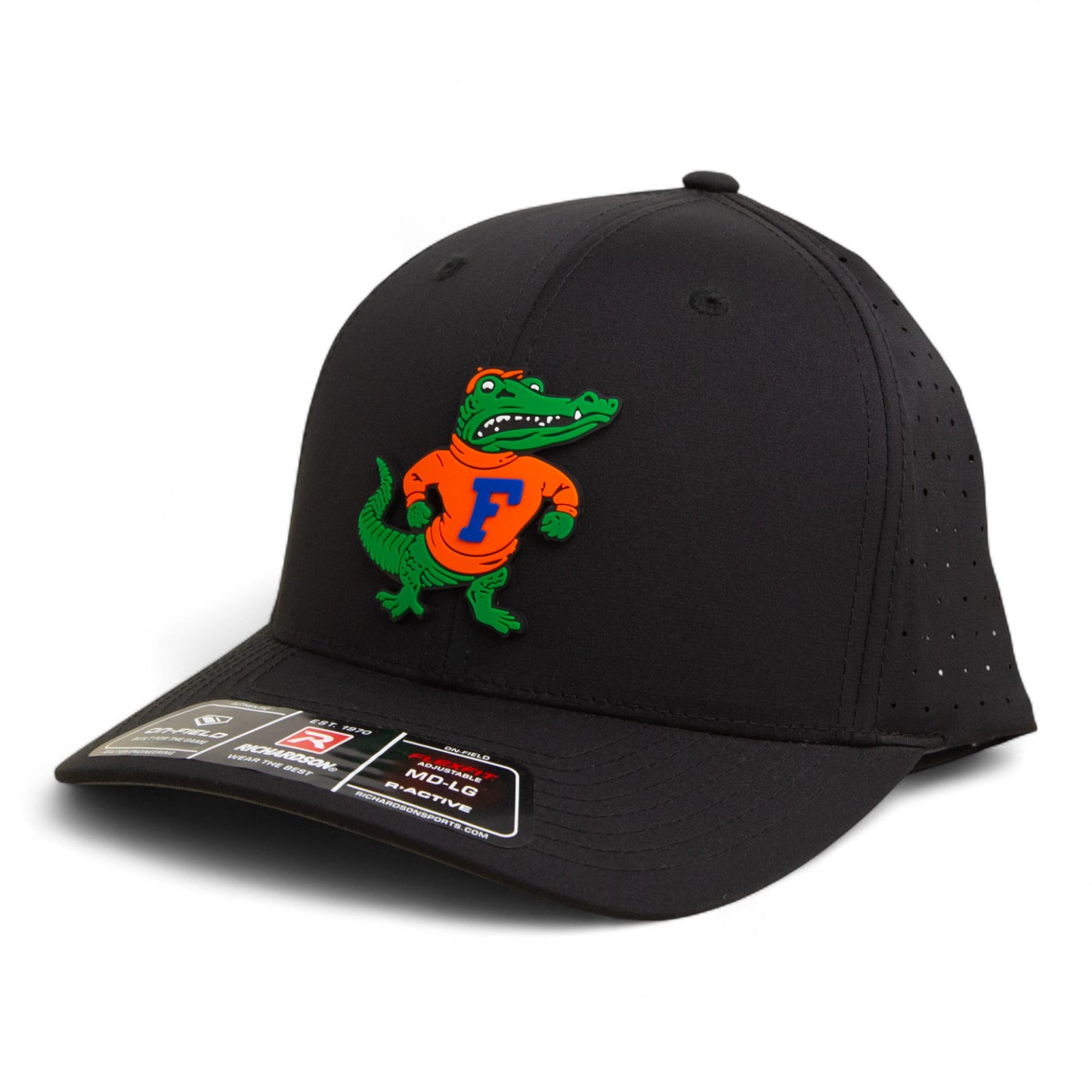 Florida Gators Retro Albert 3D Laser Perf R-Flex Cap- Black