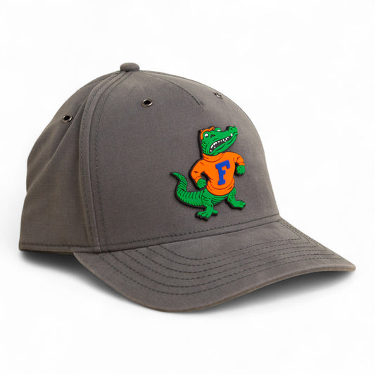 Florida Gators Retro Albert 3D Snapback Canvas Hat- Charcoal