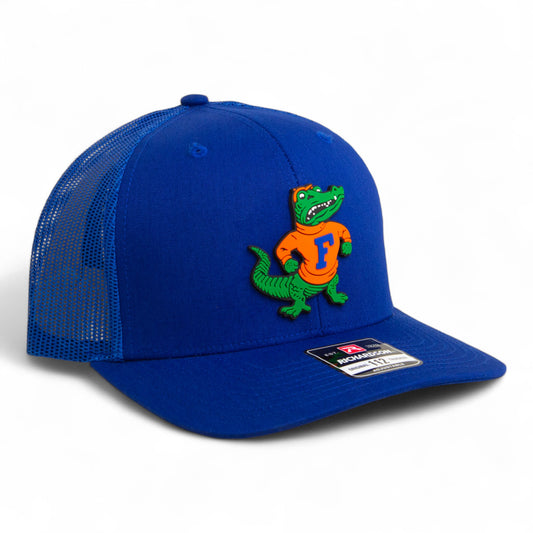 Florida Gators Retro Albert 3D Snapback Trucker Hat- Royal