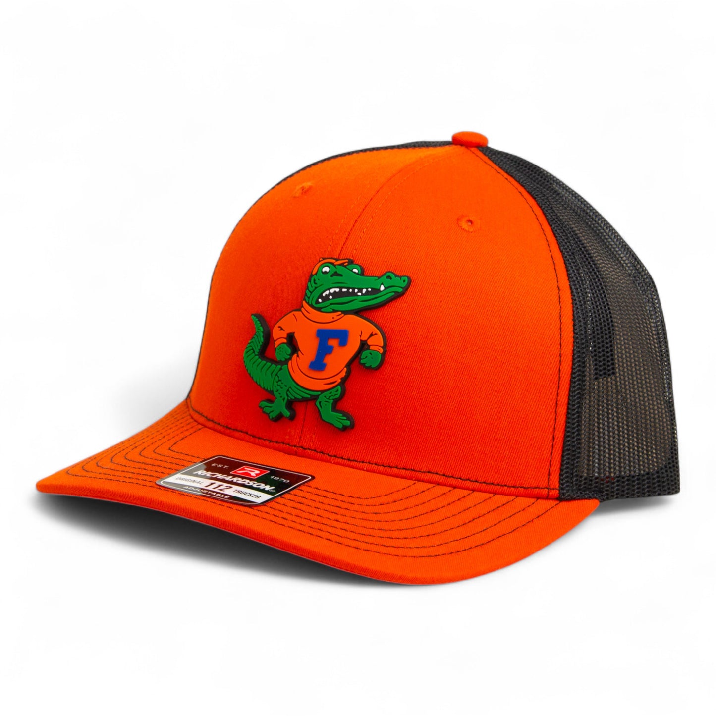 Florida Gators Retro Albert 3D Snapback Trucker Hat- Orange/ Black