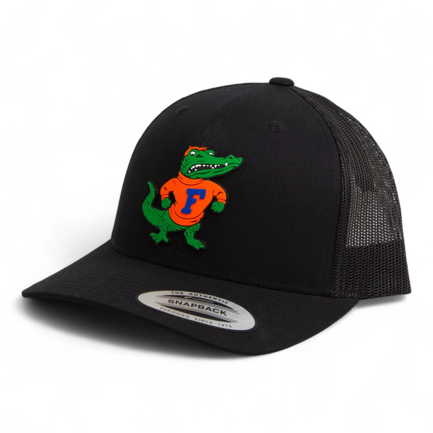 Florida Gators Retro Albert 3D YP Snapback Trucker Hat- Black