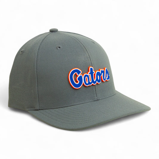 Florida Gators Script Blue 3D Snapback Surge Trucker Hat- Charcoal