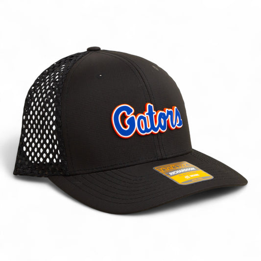 Florida Gators Script Blue 3D Snapback Tilikum Trucker Hat- Black