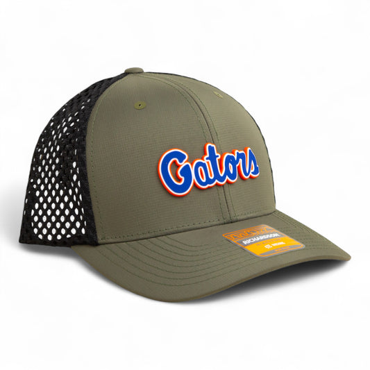 Florida Gators Script Blue 3D Snapback Tilikum Trucker Hat- Loden/ Black