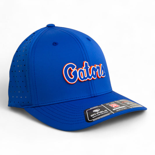 Florida Gators Script Blue 3D Laser Perf R-Flex Cap- Royal