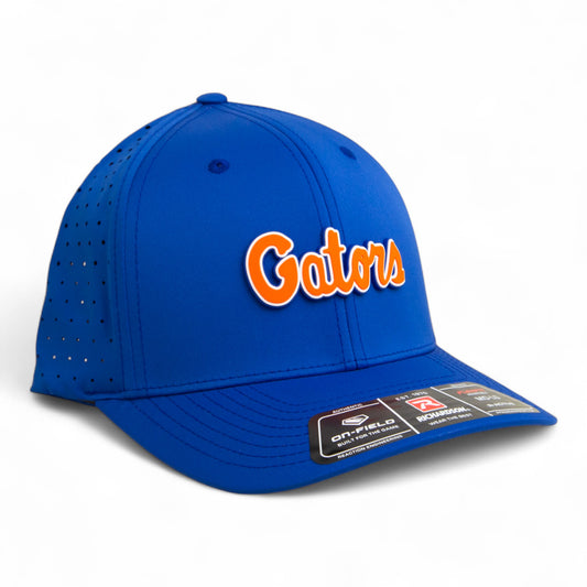 Florida Gators Script Orange 3D Laser Perf R-Flex Cap- Royal