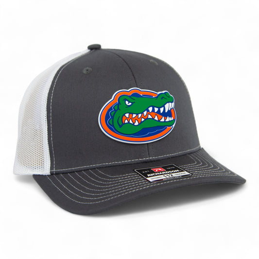 Florida Gators Snapback Trucker Hat- Charcoal/ White