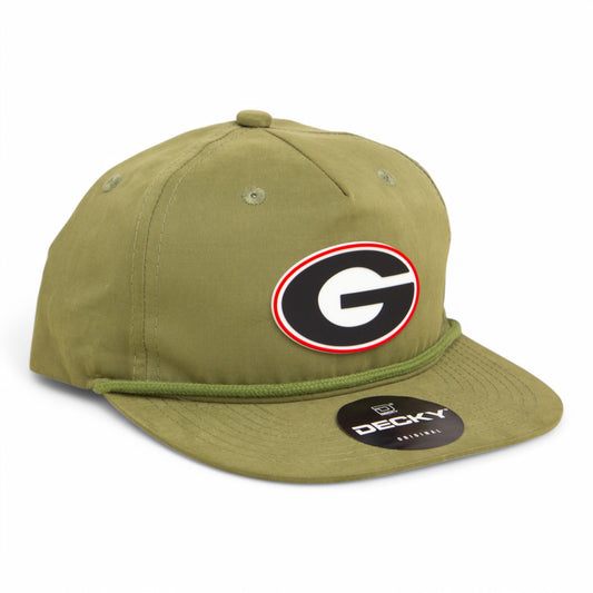 Georgia Bulldogs Power G 3D Classic Rope Hat- Loden