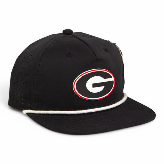 Georgia Bulldogs Power G 3D Classic Rope Hat- Black/ White