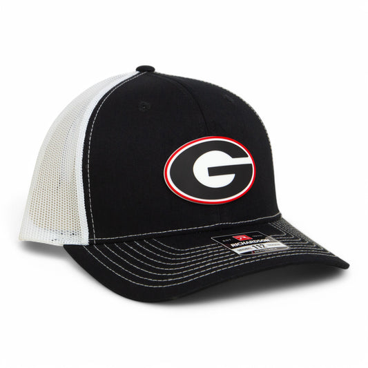 Georgia Bulldogs Power G 3D Snapback Trucker Hat- Black/ White