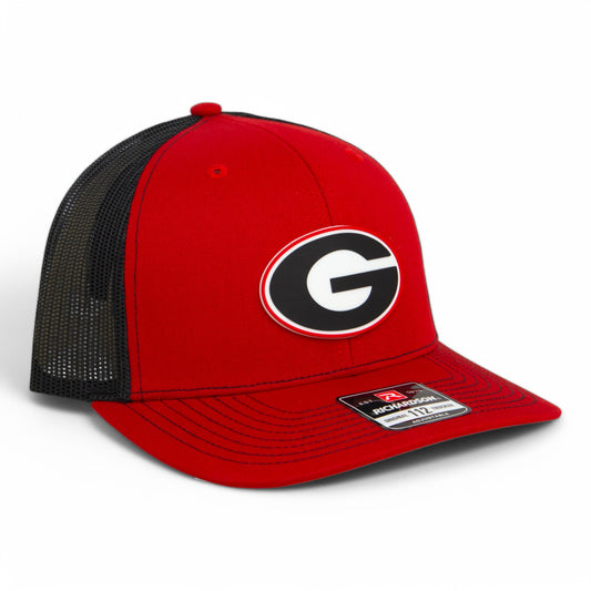 Georgia Bulldogs Power G 3D Snapback Trucker Hat- Red/ Black