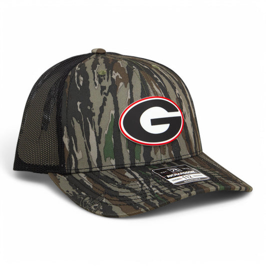 Georgia Bulldogs Power G 3D Snapback Trucker Hat- Realtree Original/ Black
