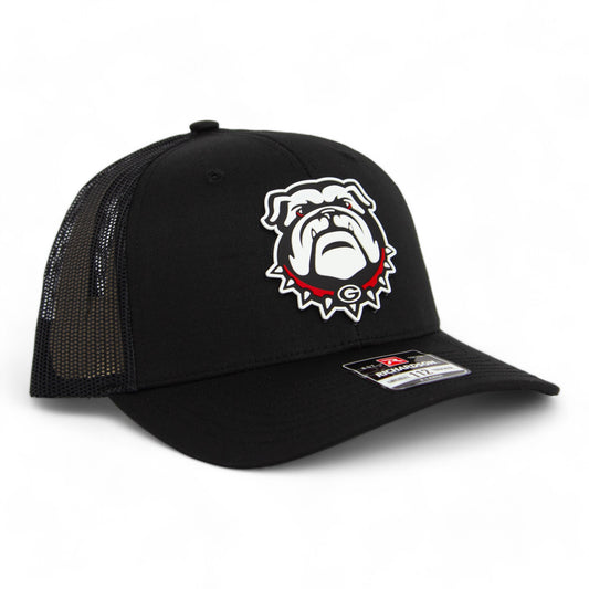 Georgia Bulldogs UGA 3D Snapback Trucker Hat- Black