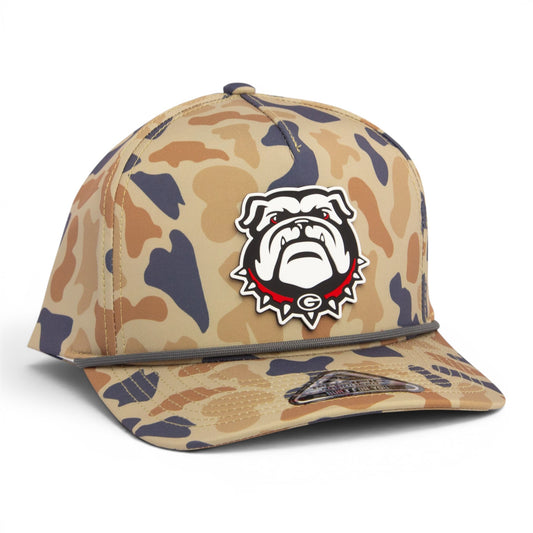 Georgia Bulldogs UGA 3D Duck Camo Rope Hat- Canyon