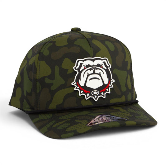 Georgia Bulldogs UGA 3D Duck Camo Rope Hat- Woodland