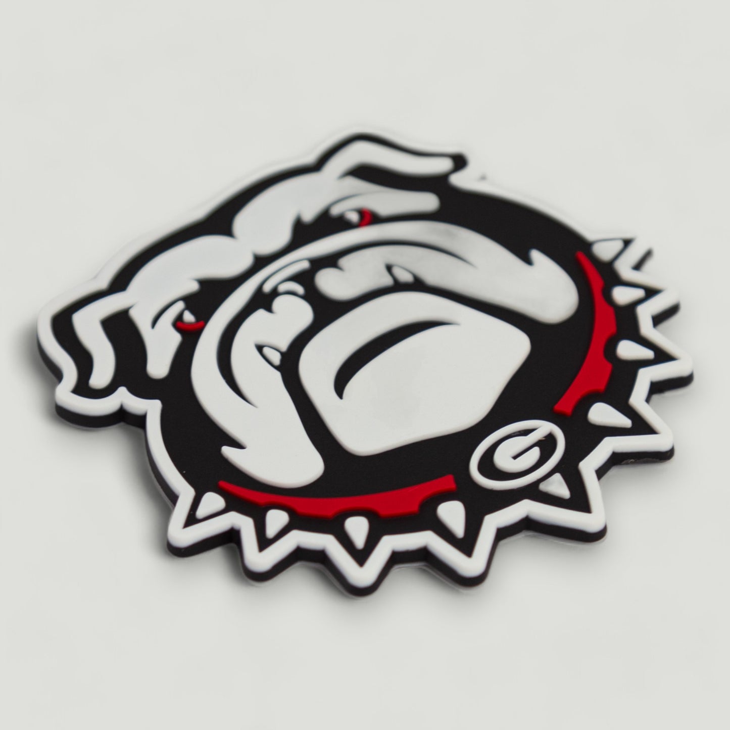 Georgia Bulldogs UGA 3D Snapback Seven-Panel Flat Bill Trucker Hat- Black/ Camo/ Loden