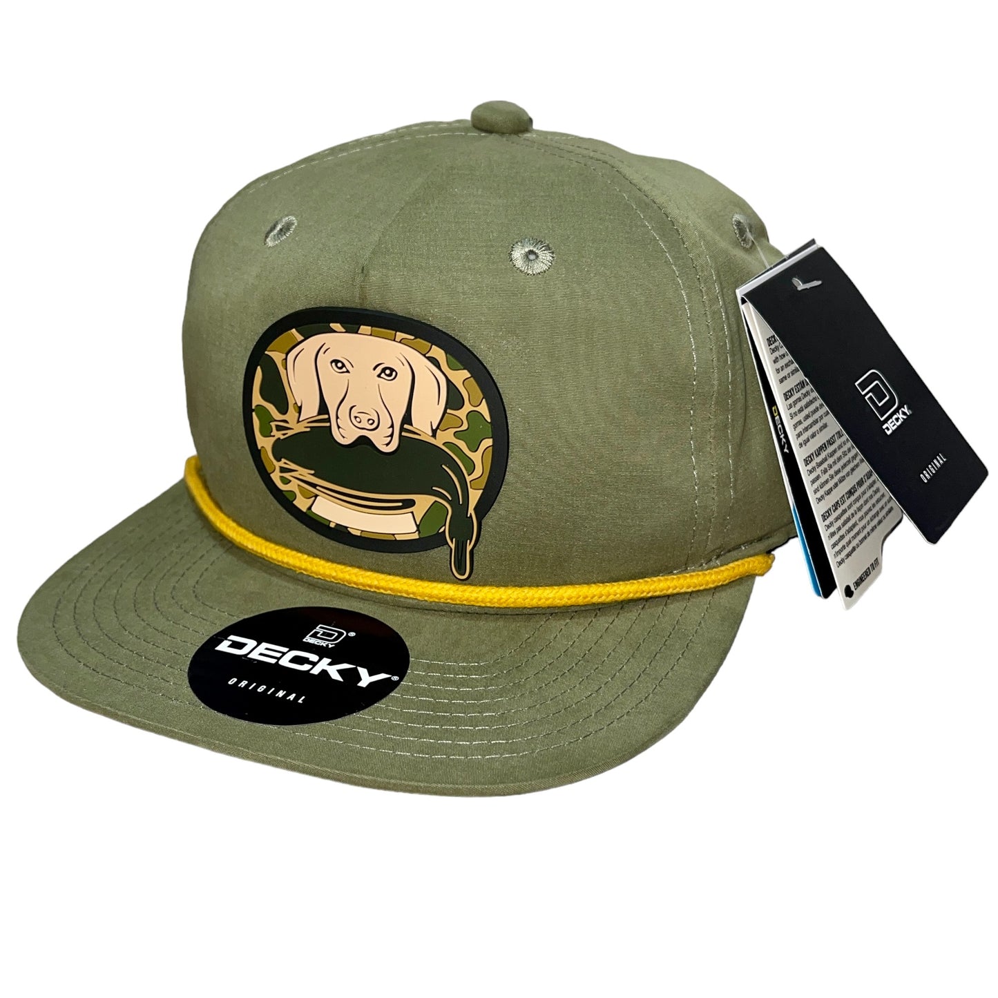Duck Hunter Hat 3D Classic Rope Hat- Loden/ Amber