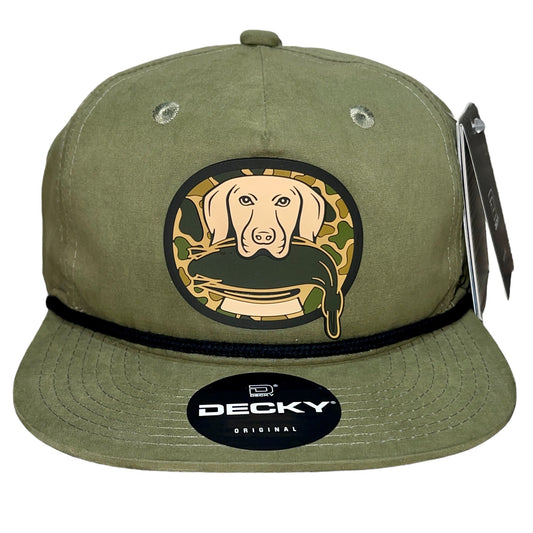 Duck Hunter Hat 3D Classic Rope Hat- Loden/ Black