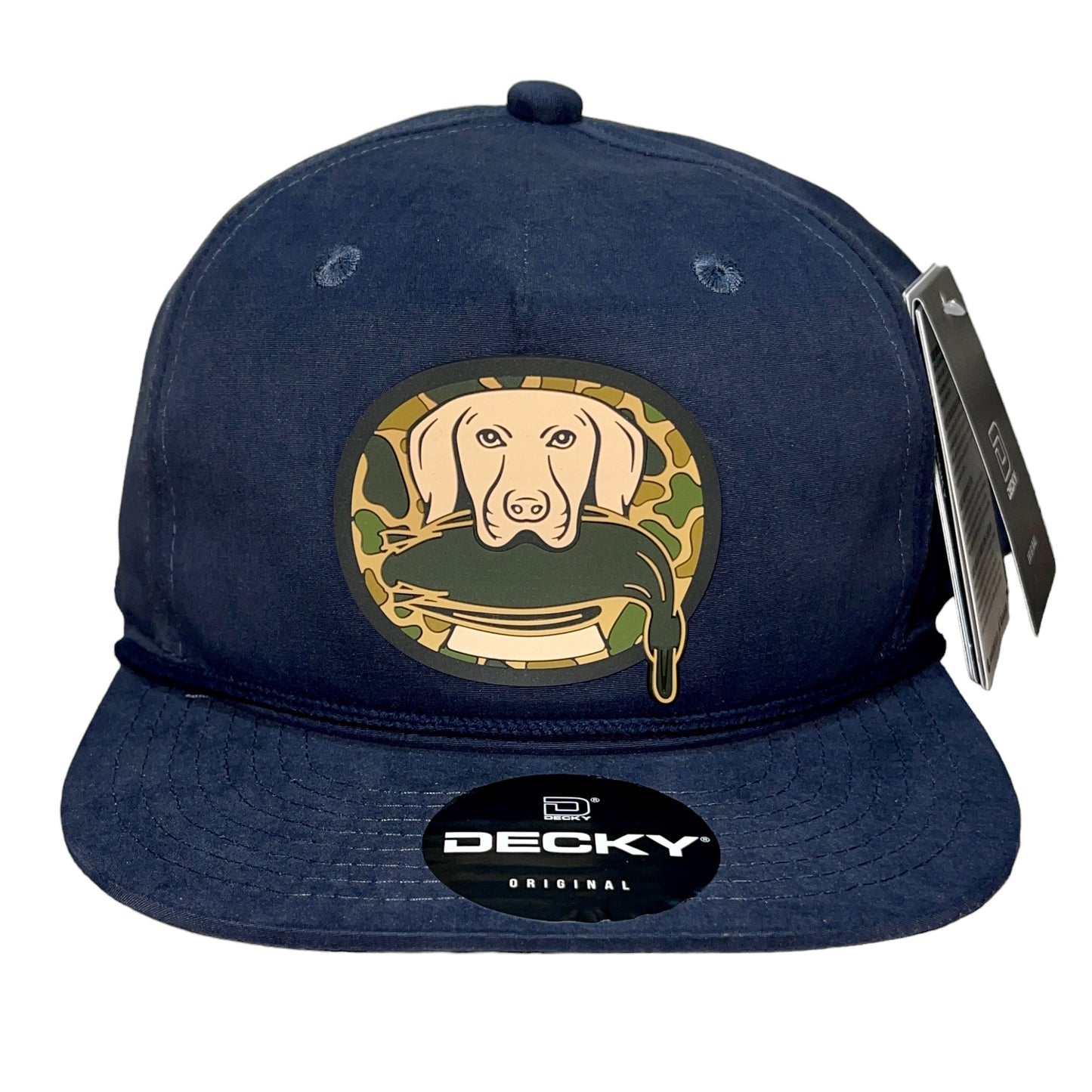 Duck Hunter Hat 3D Classic Rope Hat- Navy