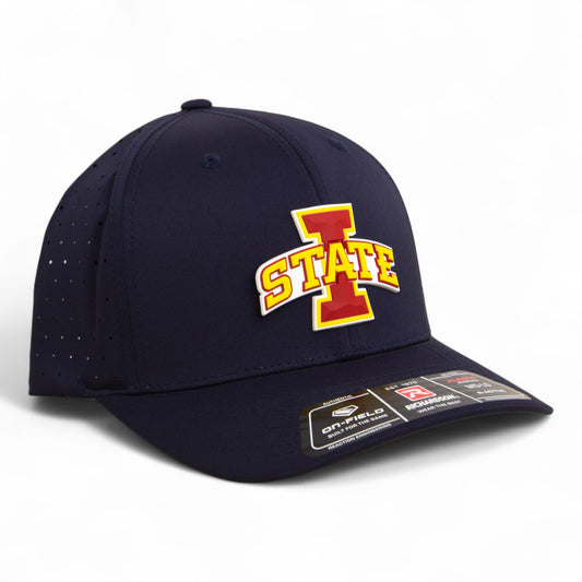 Iowa State Cyclones 3D Laser Perf R-Flex Cap- Navy