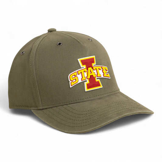 Iowa State Cyclones 3D Snapback Canvas Hat- Olive