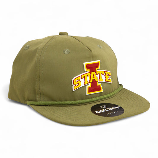 Iowa State Cyclones 3D Classic Rope Hat- Loden