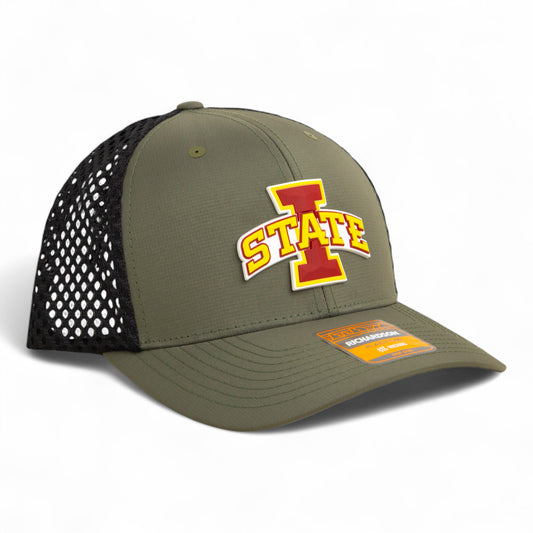 Iowa State Cyclones 3D Snapback Tilikum Trucker Hat- Loden/ Black