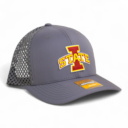 Iowa State Cyclones 3D Snapback Tilikum Trucker Hat- Charcoal