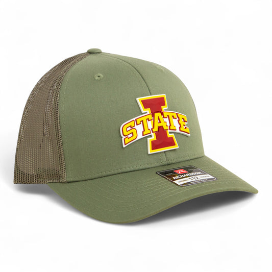Iowa State Cyclones 3D Snapback Trucker Hat- Loden