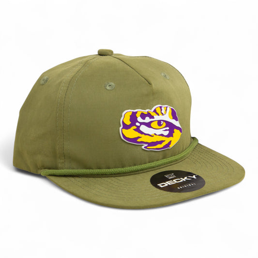 LSU Tiger Eye 3D Classic Rope Hat- Loden