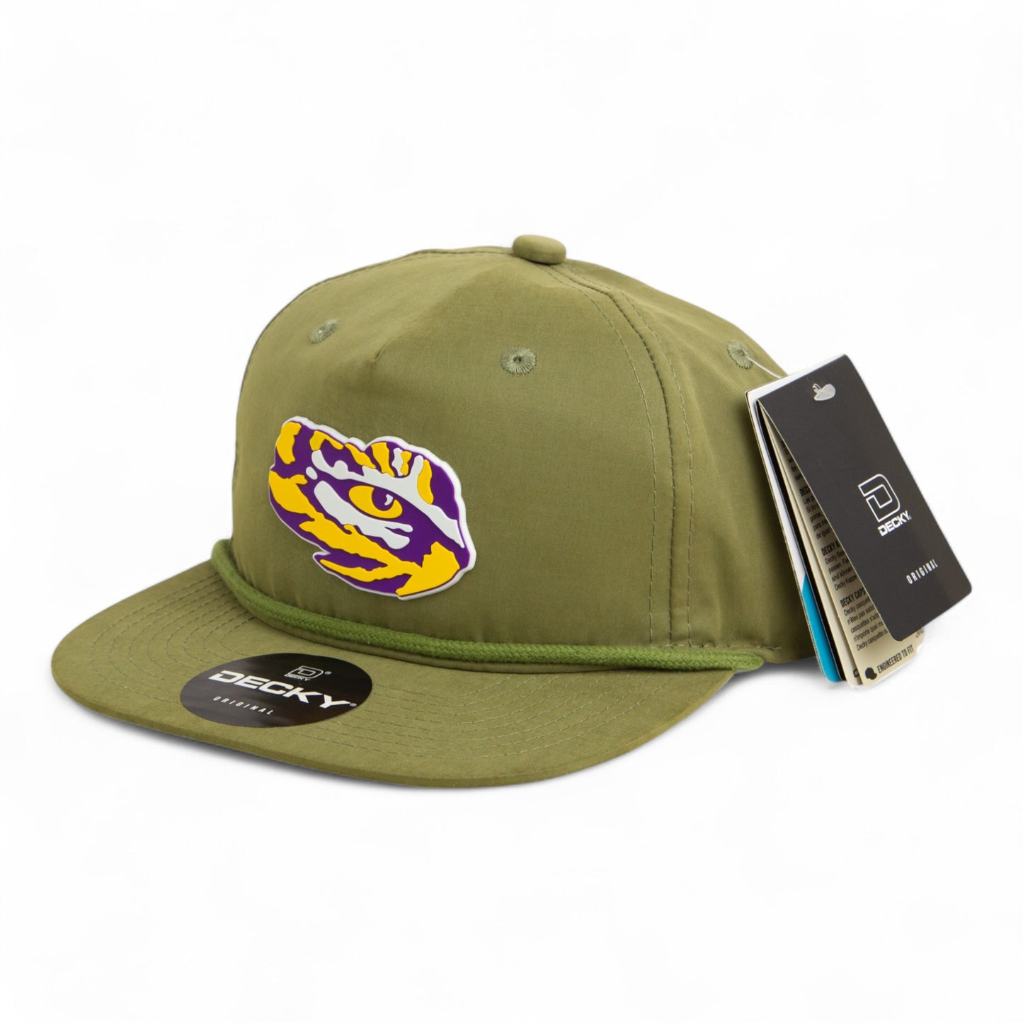 LSU Tiger Eye 3D Classic Rope Hat- Loden